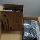 26'' XL Collapsible Heated Cat House - Metal Frame, 100% Insulated Waterproof Outdoor Stray Cat Shelter with Heating Pad & Escape Door, Adjustable Heat & Timer, Warm Shelter for Cats, Black