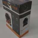 Portable Camping Fan Rechargeable 20000mAh Battery Operated Oscillating USB C Battery Powered Fan with LED Lantern, Head Rotation,Timer, Remote Auto, Hook for Tents Travel Outdoor Beach Home Green (Large)