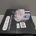 3.4Gal Dog Water Fountain for Large Dogs, 13L Stainless Steel Large Pet Fountain with Deeper & Wider Drinking Area, Automatic Dog Water Bowl Dispenser with Water Window(with 7 Filters) (Silver)