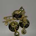 3 Pcs Christmas Bow Taper Candle Holders Vintage Metal Candle Stick for Pillar Candles, Halloween & Christmas Table Decor, Gothic Centerpiece for Dining Table, Housewarming Gifts(6.3/7.9/9 Inches)