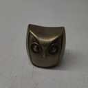 2.5-Inch Handcrafted Brass Owl Showpiece – Vastu & Feng Shui Decorative Figurine for Home, Office & Gift