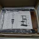 LINZINAR Plant Stand Indoor 4 Tier 5 Potted Multiple Plant Shelf Stands for Garden Corner Balcony Living Room Black