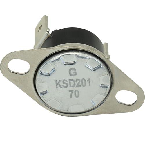 HAINEAO WB27X11213 Microwave Oven Fan Thermostat - Normally Open Switch Compatible with GE JVM/PVM/AVM Series Hotpoint RVM Haier HMV Replacements WB24X28950 WB27X10846 AP5791057