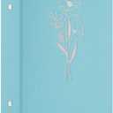 Lanpn Photo Album 4x6 300 Pockets, Linen Photo Albums Holds 300 Horizontal Pictures Only Teal