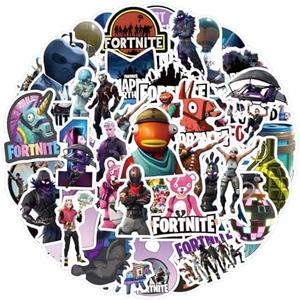 Gaming Sticker Pack Gift, 50  Pieces, Waterproof Vinyl Decals for Guitar, Skateboard, Water Bottle