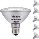 Vinaco PAR30 Short Neck 75W, 6 Pack High Output Halogen Flood Light Warm White 2800K, Dimmable, Long Lasting Flood Light Bulb 120V with E26 Base for Indoor/Outdoor