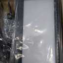 Solar House Numbers Address Sign, Solar Address Plaque for Outside,IP65 Waterproof 3 Colors Temperatures LED Illuminated House Numbers, Wall Mounted & In Ground Address Numbers for House