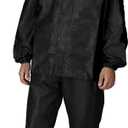 FROGG TOGGS Men's Classic Pro Action Waterproof Breathable Rain Jacket (Black) S