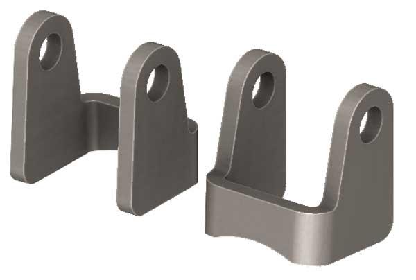 Universal Shock Mount, Lower, Perpendicular to Axle, Weld On