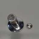 Bathroom Sink Stopper, Sink Drain Strainer for 1.1-1.45 Inch, Upgraded Pop Up Filter with Basket Hair Catcher 1pc