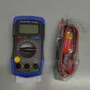 Capacitor Tester Multimeter Capacitance Meter 200pF-20mF Meter Capacitor Handheld Multimeter Tester with Multi Testers Manual Range Measure Tool, Back Light, Data Hold