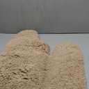 Disolla Toilet Rug U Shaped Beige 23x24 Machine Washable Non Slip Toilet Floor Mat Soft Plush Contour Rug for Bathroom Floor 2 pack