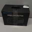 Projector with WiFi and Bluetooth: [Auto Focus/Keystone] - NICPOW Full HD 1080P 4K Supported Portable Bluetooth Projector for Gaming Devices and Phones - Ideal for Indoor Outdoor Use - Grey