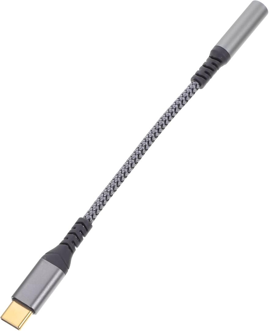 Operitacx USB C to Headphone Adapter Cable Type Converter for Smartphones Tablets Laptops Compact Design for Go Use Sound Output