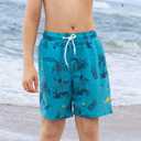 Angel season Boys Swim Trunks with Compression Liner Boxer Brief Teens Swimsuit Youth UPF 50+ Board Short Size 7-14Years