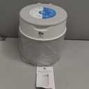 Bellababy Diaper Pail, Upgrade Baby Diaper Bin with Double Odor Locking, Includes 4 Refills (270 inches/pcs), Compact Design for Nursery,Gray