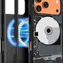 Heavy Duty for iPhone 17 Pro Case - Compatible with MagSafe Shockproof Protective Rugged Magnetic Men Military Grade Shock Drop Proof Durable Phone Cover Funda for Apple 17Pro Case, Tech