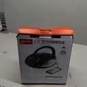 GPX, Inc. Portable Top-Loading CD Boombox with AM/FM Radio and 3.5mm Line in for MP3 Device - Black
