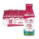 Darigold FIT High Protein Whole Ultra-Filtered Milk - Lactose Free, 25g Protein, 40% Less Sugar - 14oz Bottles, 12 Pack (Whole Milk), Best By: 08-16-2026