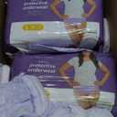 Amazon Basics Incontinence Underwear for Women, Protective, Disposable, Postpartum, Maximum Absorbency, Small, Lavender, 80 Count