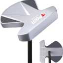 PGM Zero Torque Putter Golf Club for Men and Women Right Handed, High Forgiveness and Low Deviation Face Balanced Square to Square Putter, 34"