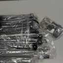 Housen Solutions 10 Pairs Boot Rack Organizer for Tall Boots, Large Capacity Metal Free Standing Shoe Racks, Black Cowboy Boot Holder Stand for Closet, Garage