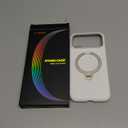 TORRAS Q3 Silicone for iPhone 17 Pro Max Case Stand, Fit for MagSafe, Liquid Silicone Soft Cozy Grip, 360 Spin Magnetic Stand, Camera Control, Protective Case for iPhone 17 Pro Max, Ivory Gold