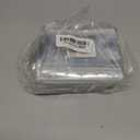 Clear ID Holder for Lanyard - ID Card Holder Waterproof (Inches, 4 x 3 Horizontal 100 Pack)