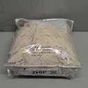 H.VERSAILTEX Sofa Cover 2 Piece T Cushion Armchair Slipcovers Thick Velvet Couch Cover Furniture Protector Stretch T Cushion Sofa Covers for 1 Cushion Couch with 1 Individual T Cushion Covers, Ivory