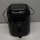 Chefman Air Fryer  6 QT Compact Airfryer for Quick & Easy Meals in Minutes, Features Hi-Fry Technology for Extra Crisp, Touchscreen Controls with 4 Presets, Nonstick & Dishwasher Safe Basket - Black