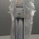 Persilux Zebra Blinds for Windows, Cordless Roller Blinds (63" W x 72" H, White) Light Filtering Sheer Window Treatments, Light Control for Day and Night, Room Darkening Roller Shades for Windows