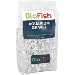 GloFish Aquarium Gravel 5 Pounds, Pearlescent, Complements Tanks and Dcor (AQ-78484)