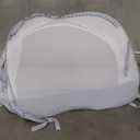 L RUNNZER Crib Tent Crib Net to Keep Baby in, Pop Up Crib Tent Canopy Keep Baby from Climbing Out (55.2" L x 27.6" W x 51.6" H)