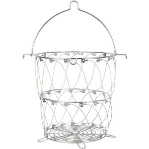 Turkey Fryer Basket for Char-Broil Big Easy Oil-Less, Standard Basket Replacement Part 6776791W06 for CharBroil Big Easy Oil-Less Turkey Fryer Model #17102065 24102165 14101480