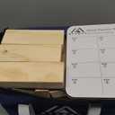 Giant Tumble Tower Family Games for Kids and Adults 60 Blocks New Zealand Pine Wooden Blocks Stacking Up to 5 FT for Indoors Outdoors Yard Games for Family