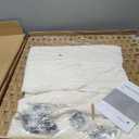 SETVSON Laundry Hamper with Lid, 112 L Handwoven Rattan Wicker Laundry Basket, 2 Removable Liner Bags Metal Heightened Feet, 6 Mesh Bags, 2 Section Large Clothes Hamper for Bathroom Bedroom, Natural