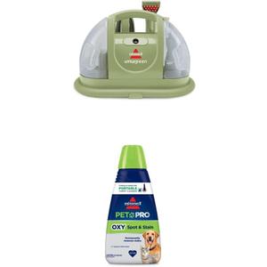 BUNDLE Little Green Portable Carpet Cleaner + PET PRO OXY Spot & Stain Formula, 32 oz