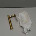 Yagoo 2 Pcs Adhesive Curtain HoldbacksScrew-in Curtain Tie Backs Curtain Holders Tiebacks Curtain Hooks for Wall Mounted Curtain Pull Backs for Home Decor Drapes (2, Gold)