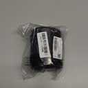 WILLBOND Carpet Cord Cover Cable Protector Floor Cover Cable Protector Management Only for Commercial Office Carpet(9.84 ft,Black)