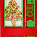 YOBRO Candy Dispenser, Cute Vending Machine for Desktop, Manual Candy Machine, Dispense Mini Candies, Birthday&Christmas Gift for Girls, Gift for Friends Girlfriends (Red)