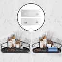 2 x Orimade Adhesive Sticker 4 Pack for Shower Caddy, Bathroom Organize Shelf, Transparent 2.757.9 Inches(720CM)