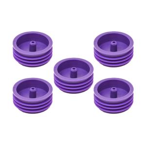 Vesco Medical Enfit Medicine Bottle Adapters (5, Size 2: 14mm-16.5mm)