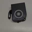 Portable Car Heater Fan, Car Defroster Defogger Heater, 2 in 1 Heating and Cooling Anti-Fog, 360 Rotatable Windshield Demister Defroster Plug in Cigarette Lighter 12V 150W