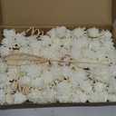 Cindeer 200 Pcs Reed Diffuser Sticks Set Include 10 Style 100 Pcs Natural Rattan Flower Reed 7 Style 100 Pcs Mixed Fragrance Diffuser Rattan Reed Fragrance Diffuser Replacement for Home Fragrance
