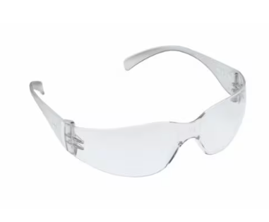 6 Pack, 3M Virtua Protective Eyewear 11329-00000-20 Clear Anti-Fog Lens, Clear Temple 20 EA/Case, 