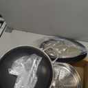 13 Inch Hybrid Stainless Steel Wok with Lid and Steamer Basket, Non Stick Stir Fry Pan, PFOA-Free, Works on Induction, Dishwasher & Oven Safe