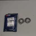XiKe 2 Pcs R20-2RS Double Rubber Seal Bearings 1-1/4" x 2-1/4" x 1/2", Pre-Lubricated and Stable Performance and Cost Effective, Deep Groove Ball Bearings.