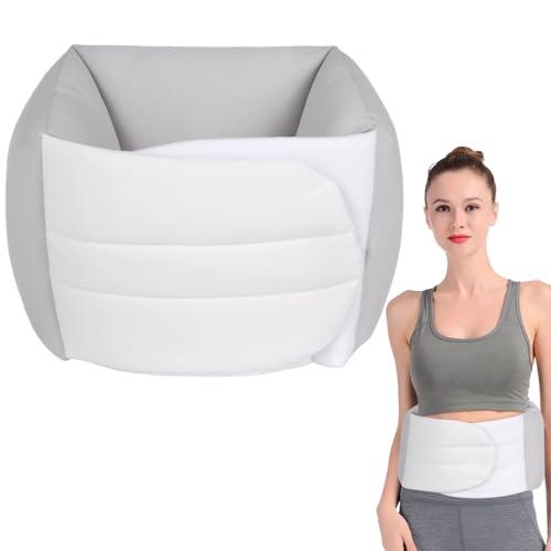 DORMIYA Lumbar Support Pillow for Sleeping, Adjustable Wrap-Around Cushion, Soft Supportive Sleeping Pillow, 360° Waist Fit, Breathable Ice-Skin Fabric Lumbar Support for Side Back Stomach Sleepers