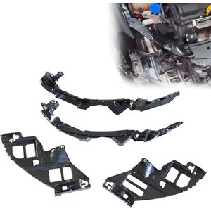 XQSMWF Front Headlight Guide Support Bracket Set Left & Right Side Compatible with Volkswagen Golf GTI MK6 2009-2013 Cabriolet 2012-2016, Replace 5K0807228A 5K0807572 5K0807571 5K0807227A