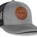 Dad Hats Baseball Cap for Men Women - Adjustable Trucker Hat Snapback, Mesh Back, for Birthday, Fathers Day (One Size)